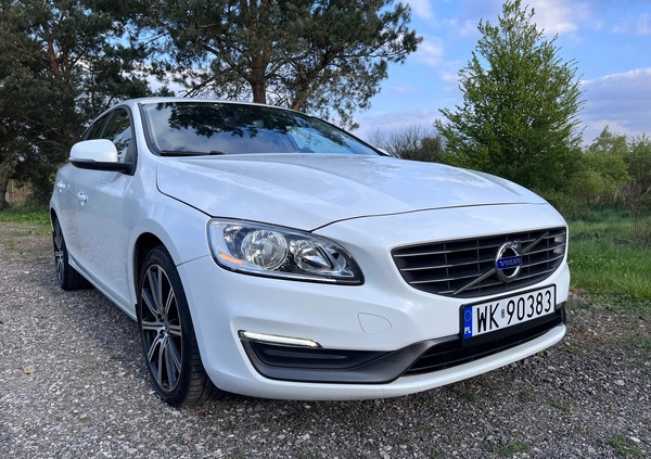 Volvo V60 cena 40900 przebieg: 253000, rok produkcji 2013 z Warszawa małe 781